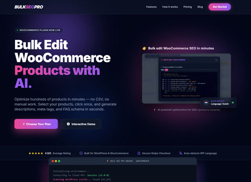 BulkSEOPro website